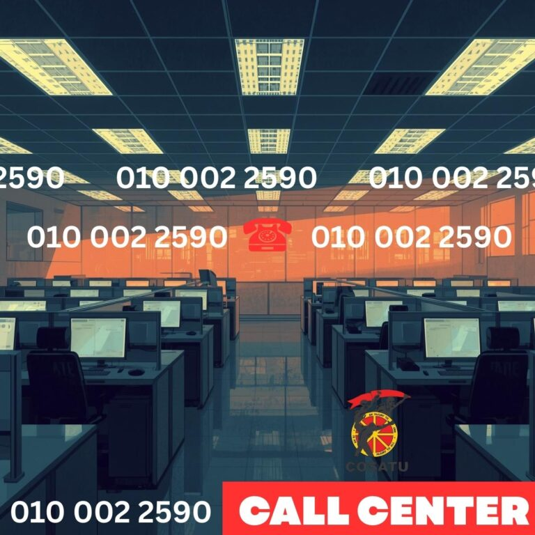 _cosatu's tweet image. Dear #Shopstewards:
#COSATU headquarters has a Call Centre dedicated number [010 002 2590] to engage with workers on their labour challenges across the sectors of the economy and assist them in joining unions #Organize #Mobilize #Unionize #ClassStruggle