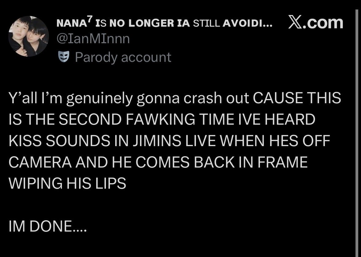 Report for Jimin tweet media