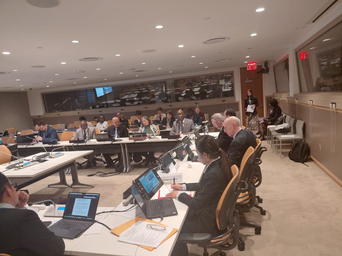 NCPD_Kenya's tweet image. At the ongoing #CPD-59 meeting in New York, Principal Secretary, State Department for Economic Planning, Dr. Bonface Makokha, @BonfaceBMakokha reaffirmed the Government’s commitment to evidence-based, inclusive development. While addressing a high-level side event on the hidden