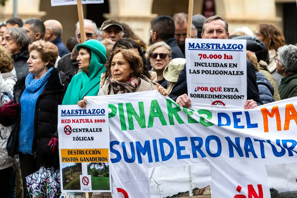 Bruselas se lava las manos con el Clúster Maestrazgo: "No nos corresponde valorar las evaluaciones ambientales" 

La Comisión Europea ha cerrado la puerta a investigar si las evaluaciones de impacto ambiental del Clúster Maestrazgo, el polémico proyecto eólico en la provincia de