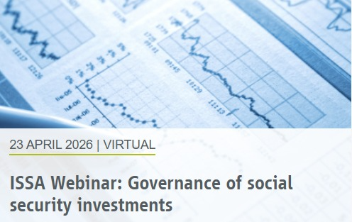 ISSACOMM's tweet photo. #ISSAwebinar: Governance of social security investments  

📅 Thursday, 23 April 2026
⌚️15:00–16:30 (UTC/GMT+2 or CEST)
💬Languages: English, French and Spanish

➡️https://t.co/COeR85RgcC https://t.co/56iE0M1f6Q