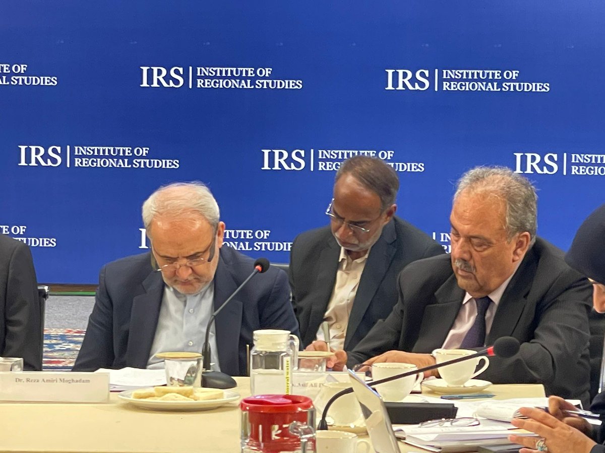 "We will do talks in Pakistan and nowhere else, because we trust Pakistan. For us, the USA is a country that can never be trusted", says <a href="/IranAmbPak/">Reza Amiri Moghadam</a> in a discussion at the Institute of Regional Studies in Islamabad