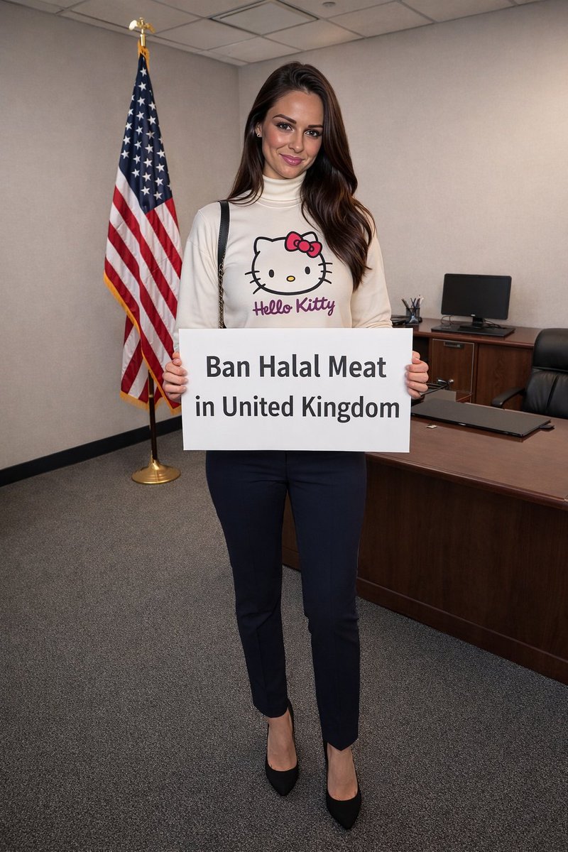 Alinavisooo's tweet photo. Should the UK change its rules on halal meat? 🇬🇧

👇 What do YOU think
❤️ YES
👍 NO

💬 Keep it respectful https://t.co/CYMkGs5OB3