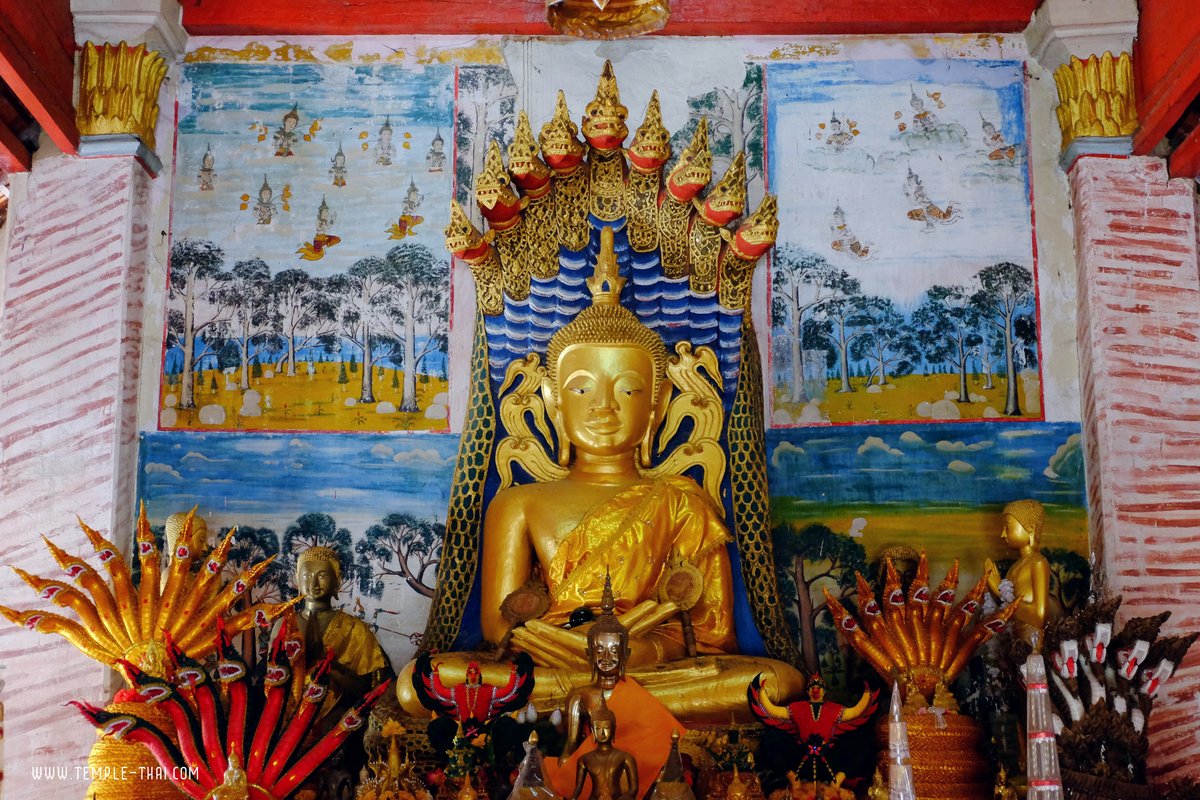 thai_temples1's tweet photo. Wat Si Khun Muang (วัดศรีคูณเมือง), probably the most beautiful temple in Chiang Khan, on the banks of the Mekong river, in Loei province.

https://t.co/E1p3ELprsV https://t.co/q6mWSNwRNJ