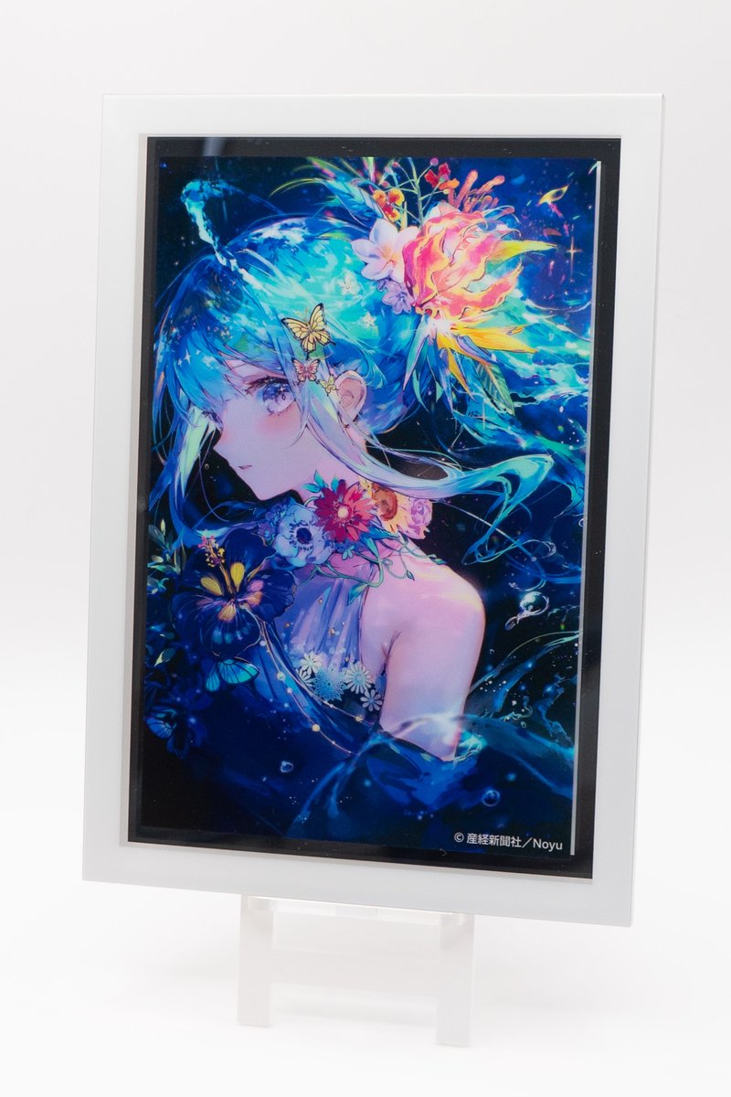 絵師100人展16グッズ紹介 】 こちら「イーゼルセットアクリルプレート