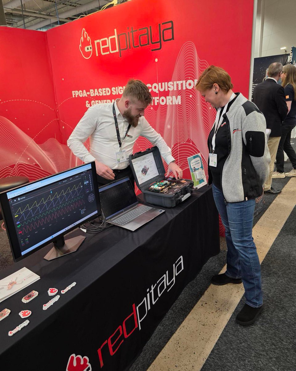 RedPitayaCom's tweet photo. We’re at Elektronikmässan Gothenburg today.

If you’re around — stop by 👋

Booth No. C:31📍 https://t.co/DhUgEPhjTg