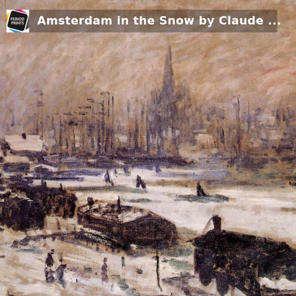 PeriodPrints's tweet image. Transform your space with "Amsterdam in the Snow" by Claude Monet! 🎨 From A3 to A0, choose your perfect fit. Framed or unframed, the masterpiece is yours starting at just £34.99. 🚚 Fast worldwide shipping. #Poster #print-size-options Buy now: shortlink.store/n9eobtcoffqv