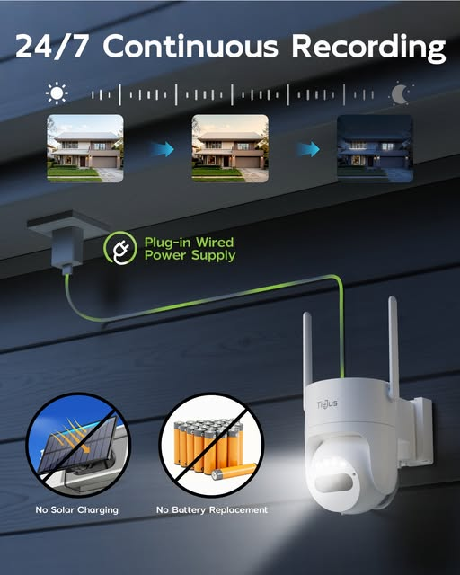 tiejuscamera's tweet photo. Security that never sleeps. 🏠✨
Tired of getting "Low Battery" alerts right when you need your camera most? Our 24/7 Plug-in Security Camera keeps watch around the clock—no downtime, just pure peace of mind.
🔗 Shop now via link：https://t.co/36H9lkny5J https://t.co/gPJ90aDq3L