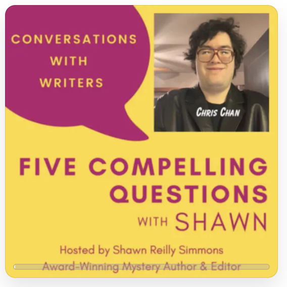 GKCfan's tweet photo. I recently talked with my editor, Shawn Reilly Simmons, on her podcast Five Compelling Questions with Shawn, to discuss my latest book, Absolute Justice!  If you want to listen, here’s the link!  https://t.co/DyK6wE0bNl https://t.co/GMGqv5NzzT