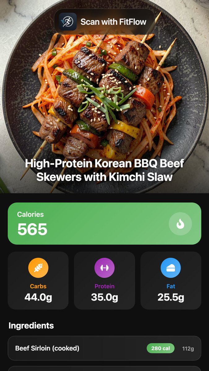 FitFlow - AI Nutrition & Fitness tweet media