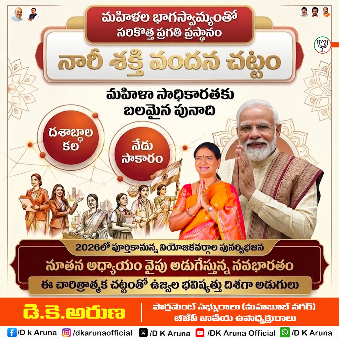 D K Aruna tweet media