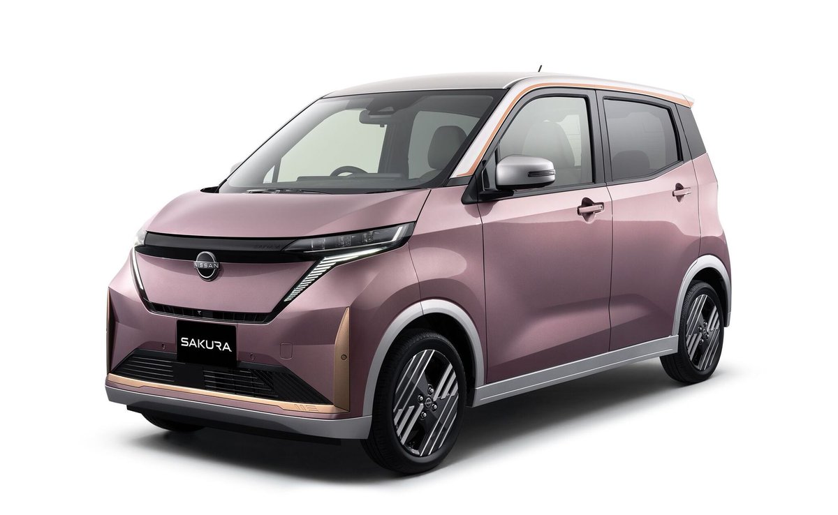 日産の軽EV『サクラ』がマイナーチェンジ、新色「水面乃桜」追加し今夏