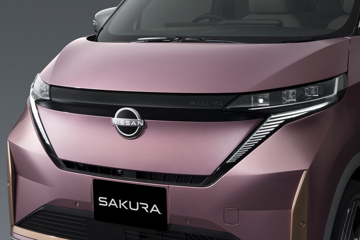 日産の軽EV『サクラ』がマイナーチェンジ、新色「水面乃桜」追加し今夏