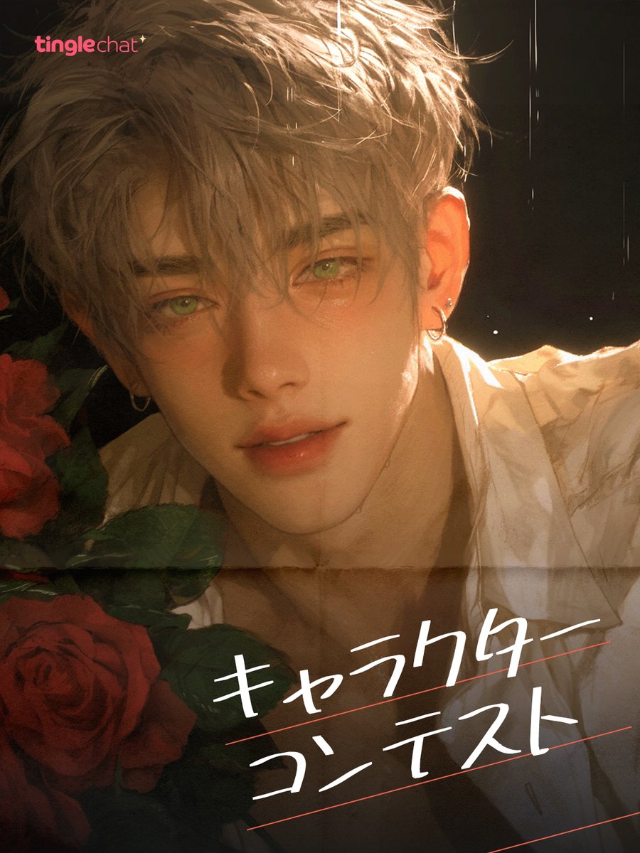 🌹Tingle第1回キャラクターコンテスト🌹

ついにこのお知らせを皆さんにお届けできることを、とても嬉しく思います！
テーマは自由です。
お好きなジャンルでぜひ制作してみてください。

🎁優秀賞5名
5万ポイントプレゼント✨

📅 受付期間:4月16日（金）~4月29日（水）