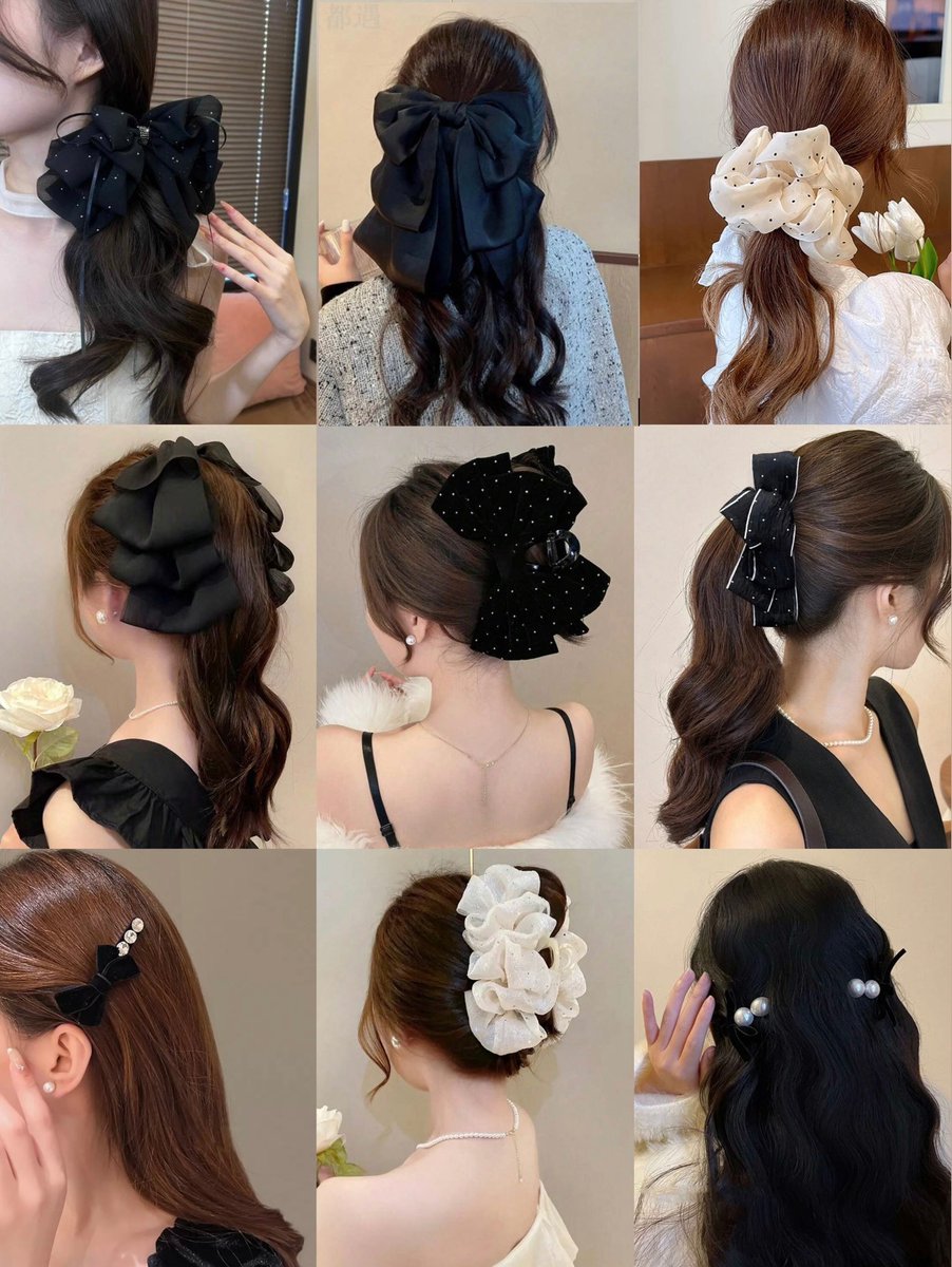 babumilk3's tweet photo. ホビ必見ੈ🎠🍼‧₊˚SHEINで買える300円以下のヘアアクセჱ̒ˆT ˙̫ Tˆ👌🏻💞 https://t.co/Y3H16pnCuz