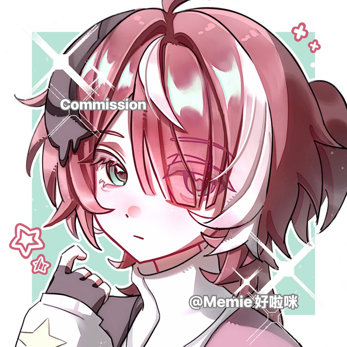 Memie_1511's tweet image. Aww It is turning out prettier but I think the draft seems more adorable🥺..#comms