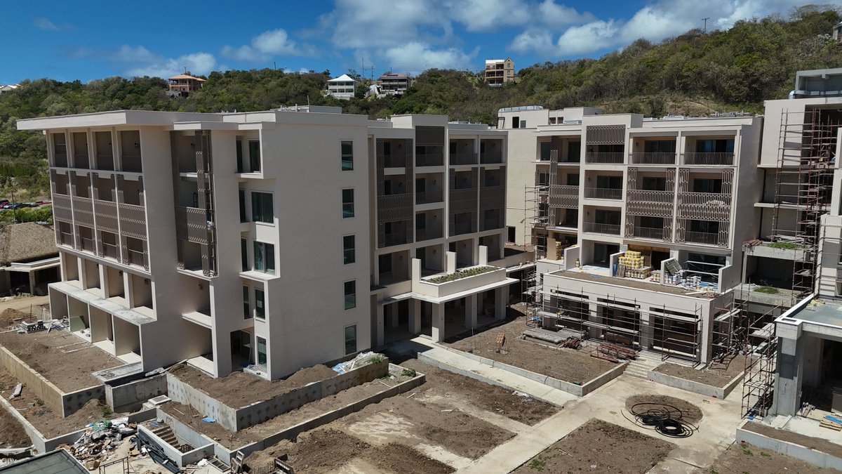 intramurosal's tweet photo. Progress continues week after week as the InterContinental Grenada takes shape along one of the Caribbean’s most stunning coastlines. We’re proud to share the latest update on this remarkable journey. #Grenada #hotel #InterContinental #Intramuro https://t.co/Xy2psNmeBW