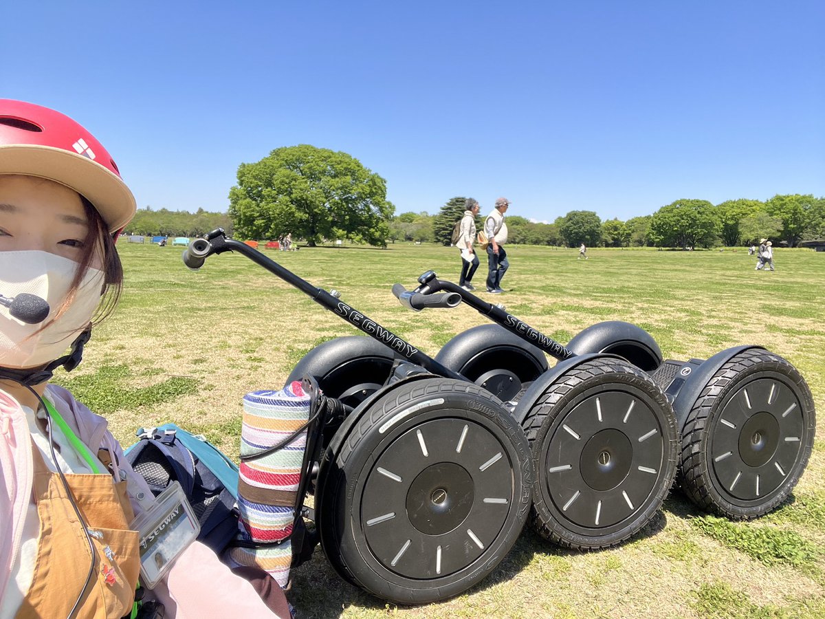 昭和記念公園セグウェイツアー【5月まで予約受付中】 tweet media