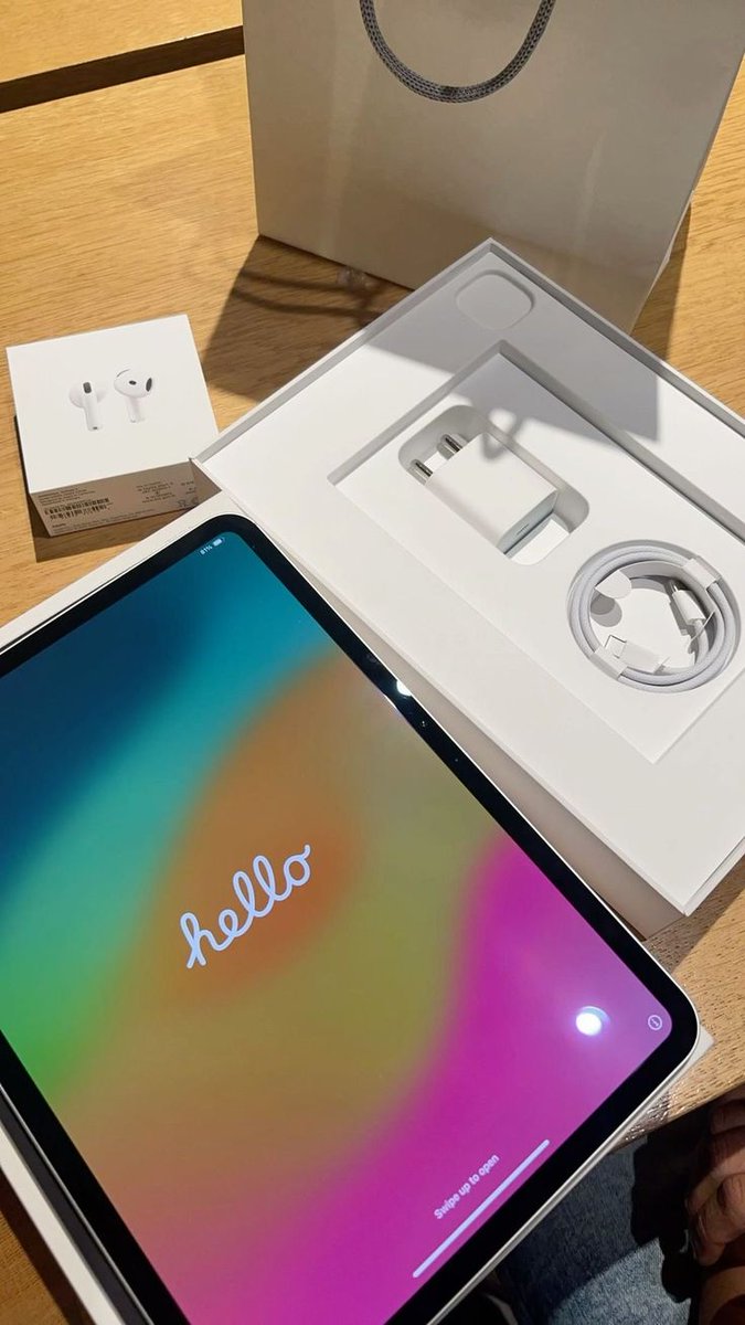 Congratulations to me 🎉
Got an ipad, web3 did🥳