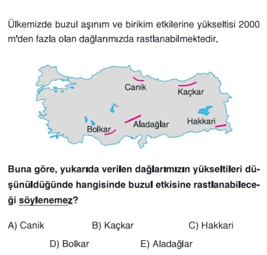 Barış Hoca ile Coğrafya 🌍 tweet media