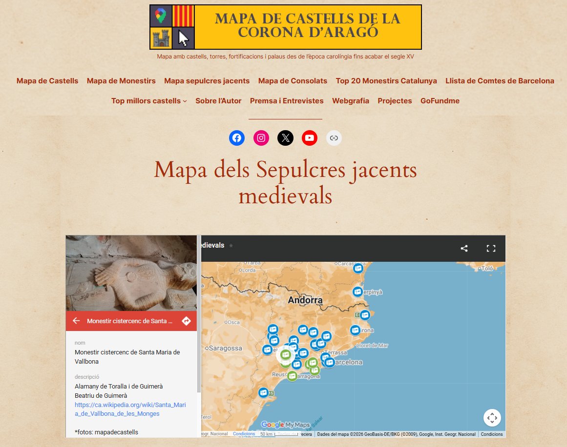Mapa de castells tweet media