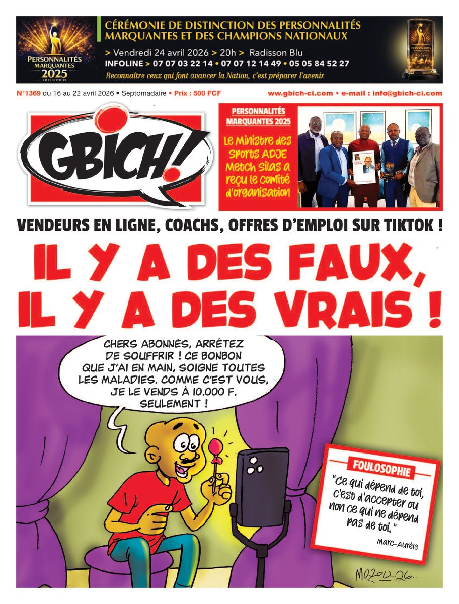 Gbich! le journal tweet media