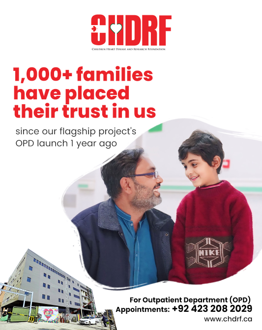chdrfofficial's tweet photo. Since the launch of the #OPD of our flagship project 1 year ago, more than 1,000 families have placed their trust in us. We are thankful beyond measure for all the support! Both pre-op &amp; post-op #ECHO are included, by appointment only: +924232082029.
#CHDRF #CHD
@captainmisbahpk https://t.co/ccEBR8fcAo