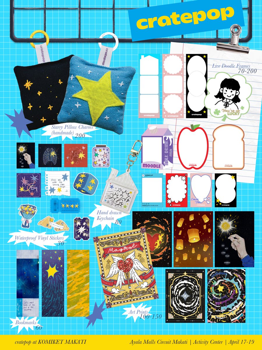 cratepop_ph's tweet photo. see u tomorrow at komiket makati

Table A34 :> https://t.co/DYgzF21785