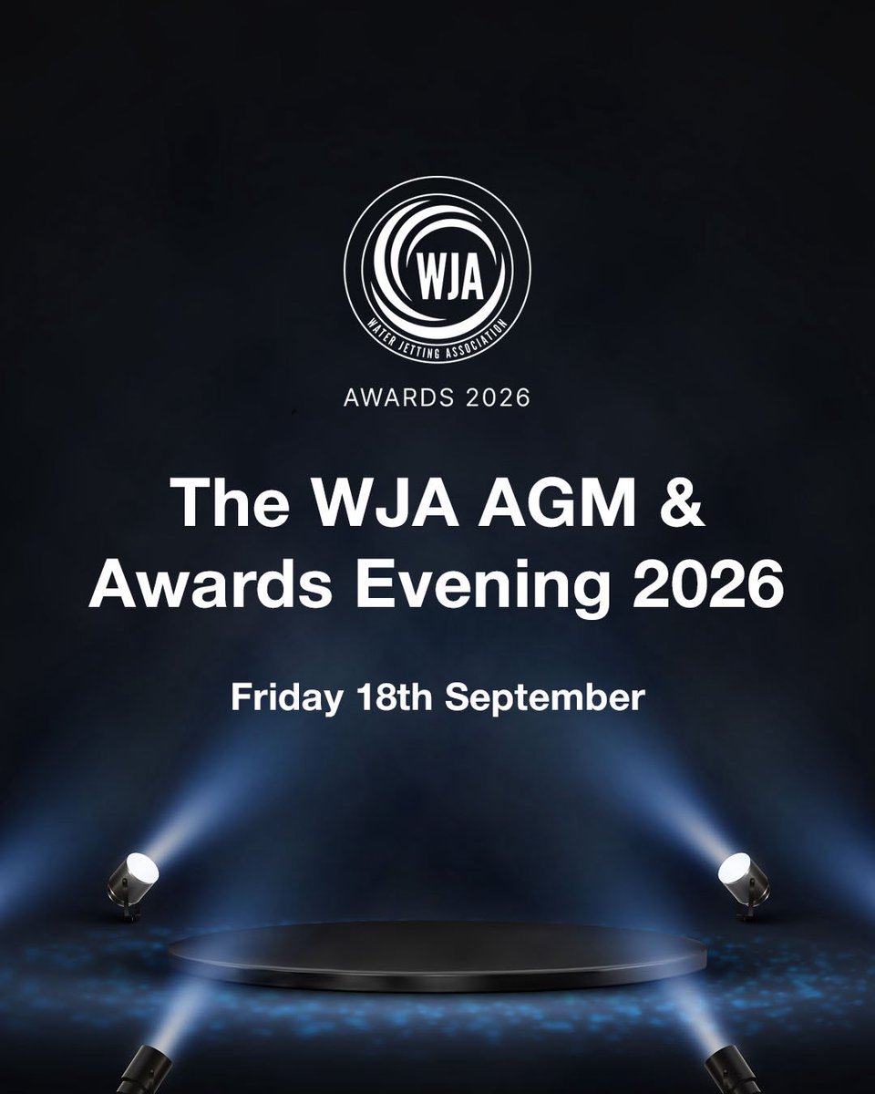 __WJA__'s tweet image. The WJA Awards are coming…

Friday 18th September marks the first ever WJA AGM &amp;amp; Awards Evening.
Start thinking… who deserves to be recognised?

Entries opening soon.

#WJA #WJAAwards #Awards #WaterJettingAssociation