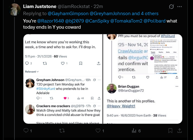 Razor1640's tweet image. How come you're replying on @liamRockstat @GreyhamJohnson?

Did you forget which account you replied on?

&amp;amp; can suddenly speak understandable english? 🤣🤣🤣

Hello @nic_vasiliou

Not my #cankles but you're still #goingincircles 

#provencoward
#MrMultipleAccounts
#whatalife 🤣🤣