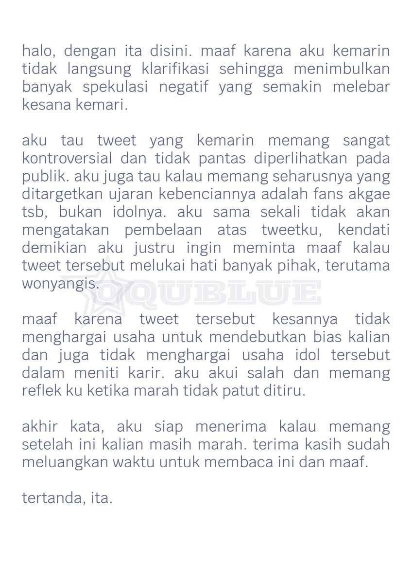 ita closed tweet media