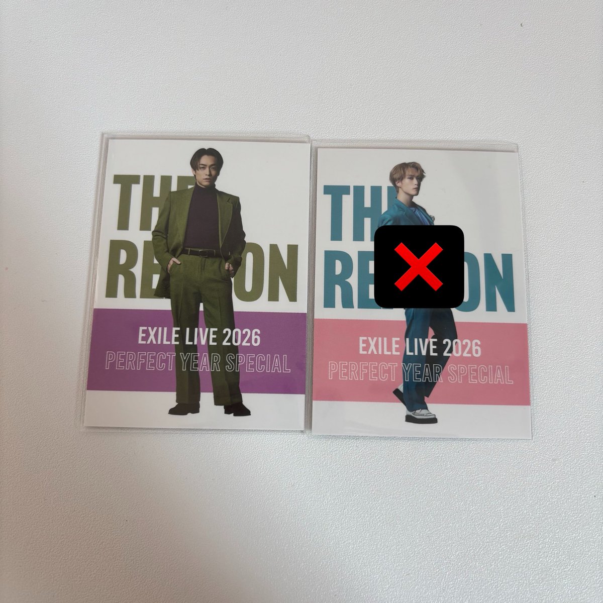 ryukun_sk's tweet photo. @f9I9PFDTGt55687 検索より失礼します！
こちらのTETSUYAと佐藤の枠ありと交換可能でしょうか？もしくは買取を考えています。22現地希望です！ https://t.co/rJgGm3748f