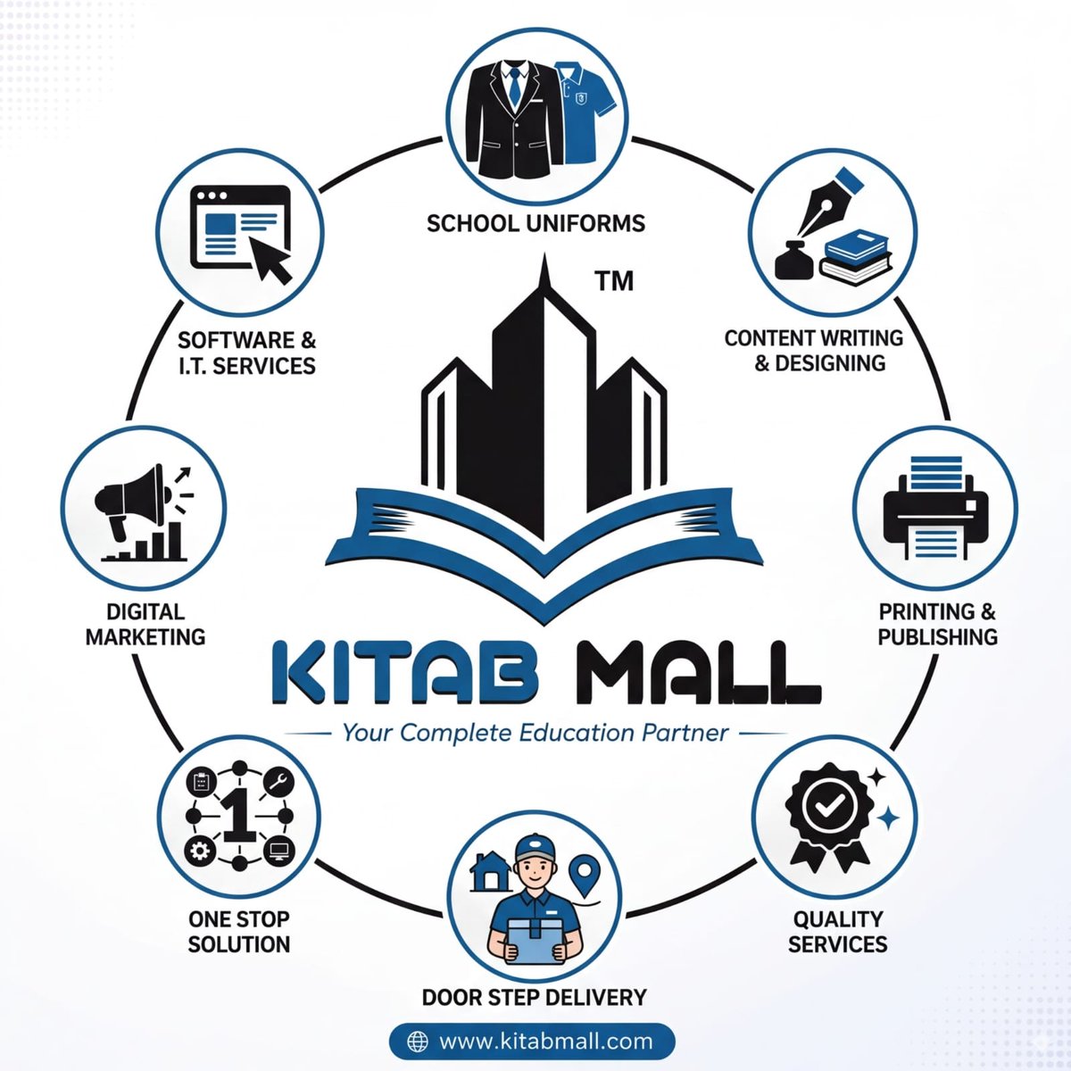 KitabMall's tweet photo. کتاب مال (https://t.co/xkhZTtqfIl) لایا ہے علم کی دنیا آپ کے قریب! 📚✨
گھر بیٹھے اپنی پسندیدہ کتب منگوائیں، پبلشنگ کی بہترین سہولیات حاصل کریں اور تعلیمی مواد تک آسان رسائی پائیں۔ معیار اور بھروسہ، اب ایک کلک کی دوری پر۔
#KitabMall #Books #Education #OnlineBooks #Pakistan https://t.co/vyVy9x1hGO