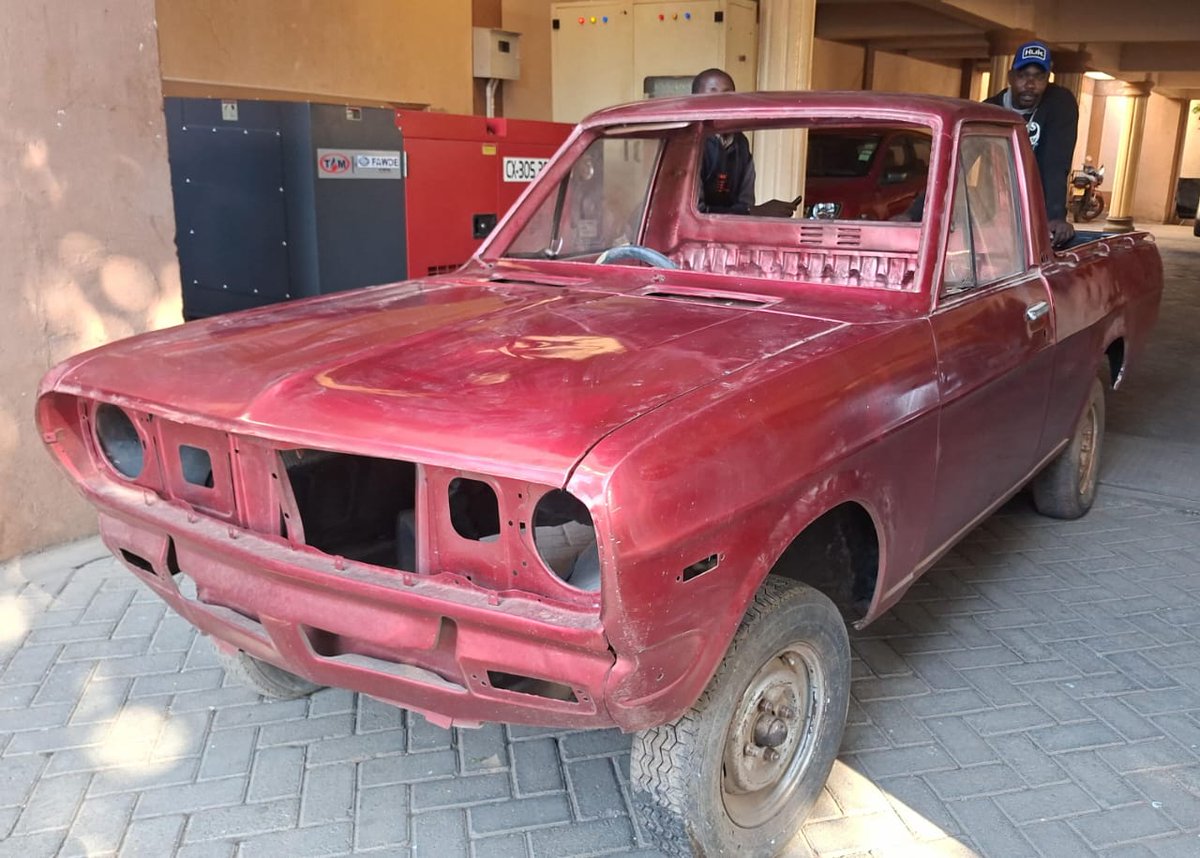 BoardLotSultan's tweet image. 🛠️I’m officially starting my first project car restoration:
a1987 DATSUN (1171cc). The chassis is solid, long road ahead to get this classic🇰🇪  
​Car enthusiasts; advice for a first-timer?
​Where are the best spots vintage Datsun parts?
#ProjectCar #Restoration #ClassicCarsKE