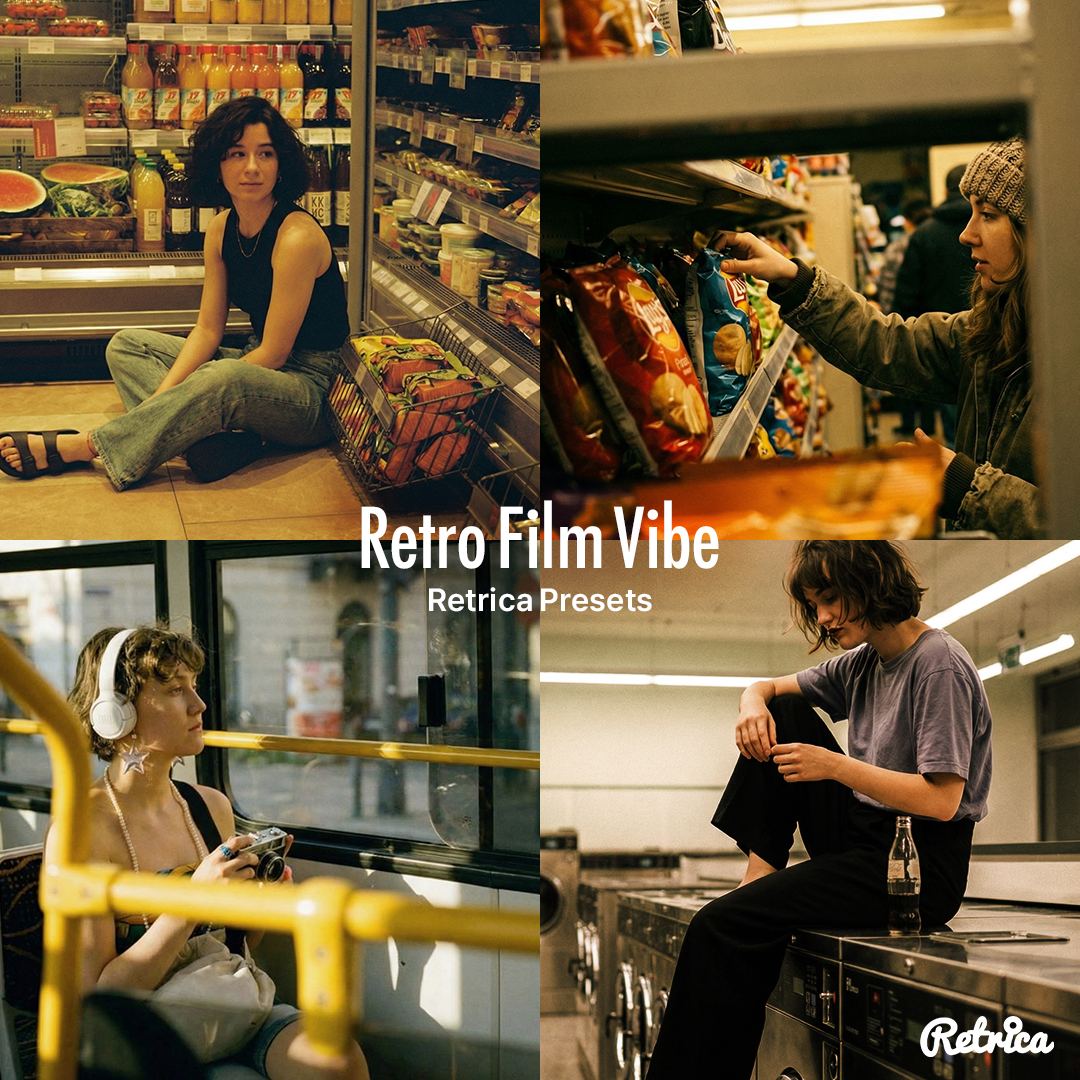 RetricaApp's tweet photo. your everyday life could look like this 🎞️ 
Retro Film Vibe preset, only on Retrica https://t.co/sR1k8b5TBT