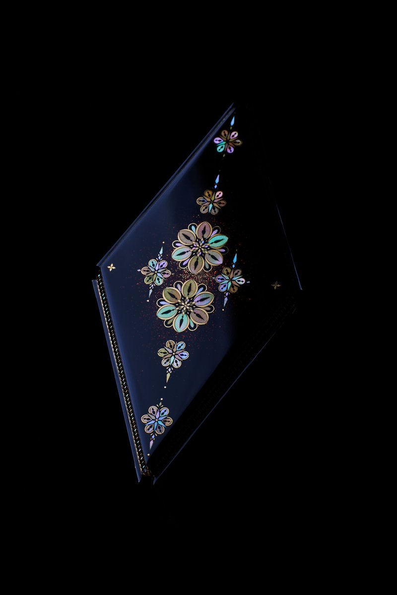 2025年
蒔絵螺鈿菱形香合

Photo by Tadayuki Minamoto