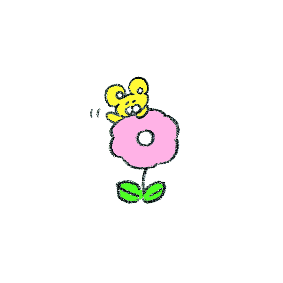 ねずみのお花🌷