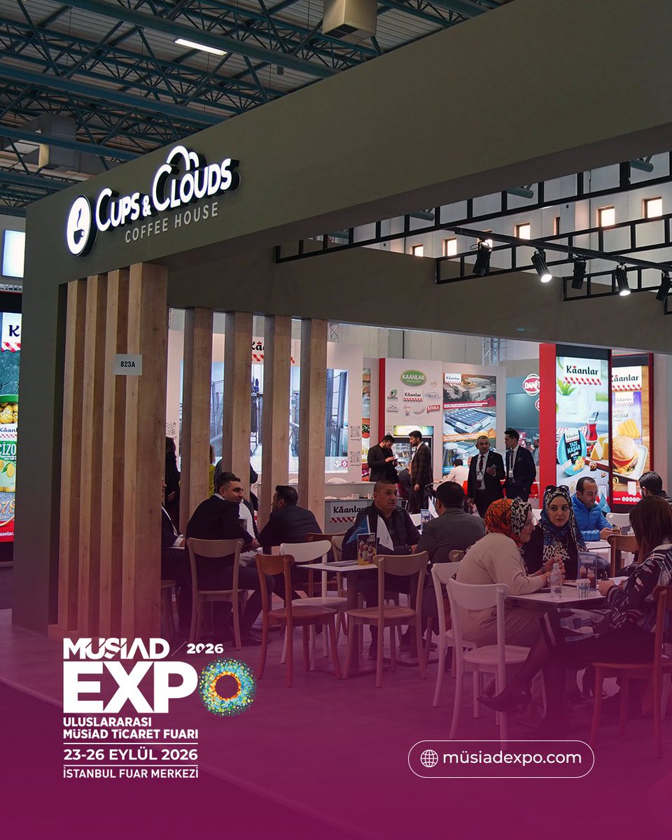 MUSIADEXPO's tweet image. TARIM VE GIDA SEKTÖRÜ MÜSİAD EXPO’DA BULUŞUYOR!

🌍Sürdürülebilir üretim, gıda teknolojileri ve yeni ticaret fırsatları…

🗓 23–26 Eylül 2026 
📍 İstanbul Fuar Merkezi
👉 Standını ayırt!

#MUSIADEXPO2026 #Global #Trade #Ticaret