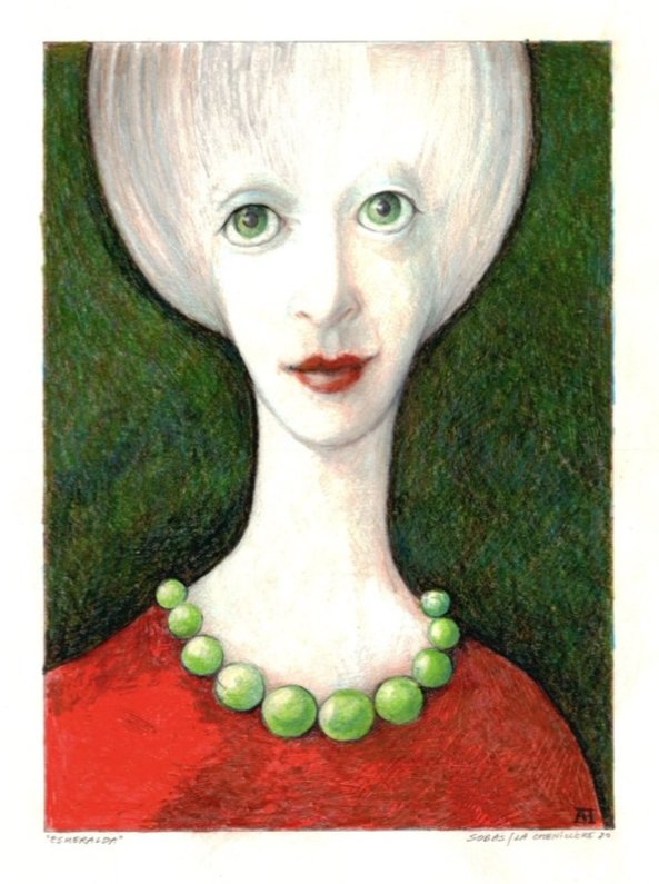 Atelier462's tweet image. Esmeralda
🟩🟩🟩🟩

#drawing #portrait #face #woman #dessin #art #artist