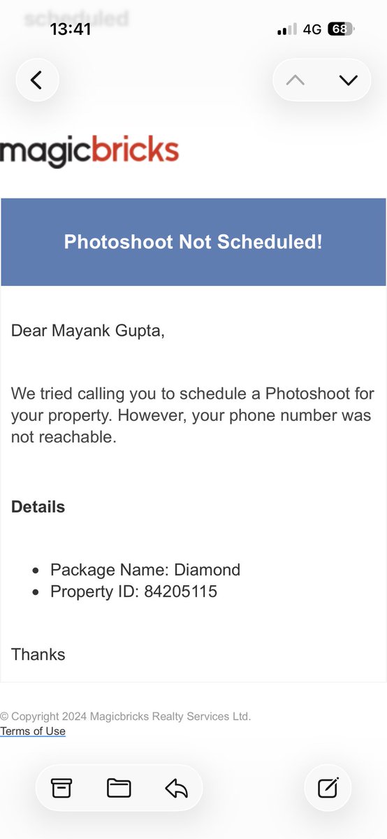 Mayank972's tweet photo. @magicbricks big shout out for the scammers @BandBajateRaho1 https://t.co/WuUnFAxB6g