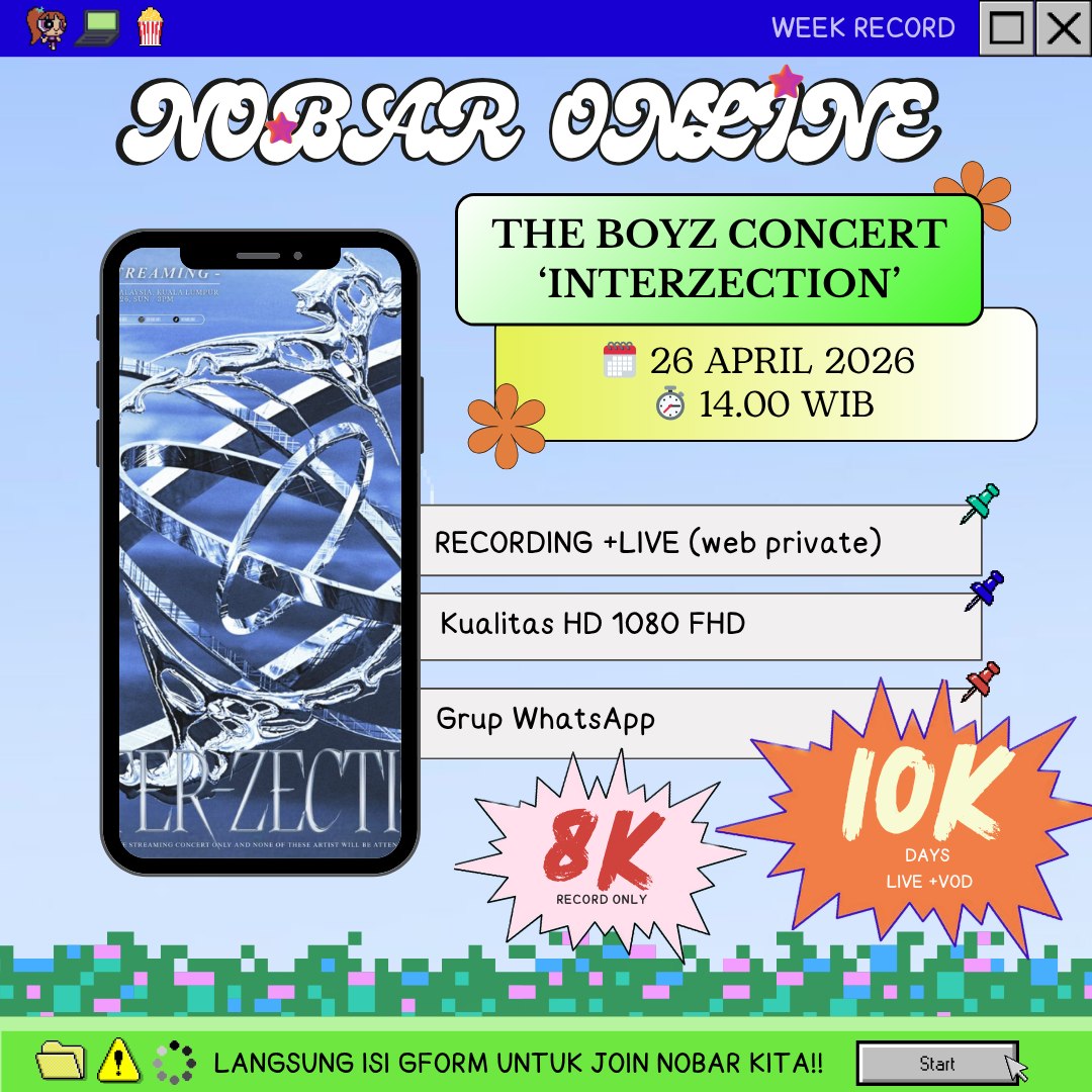 week | nobar open ✨️ tweet media