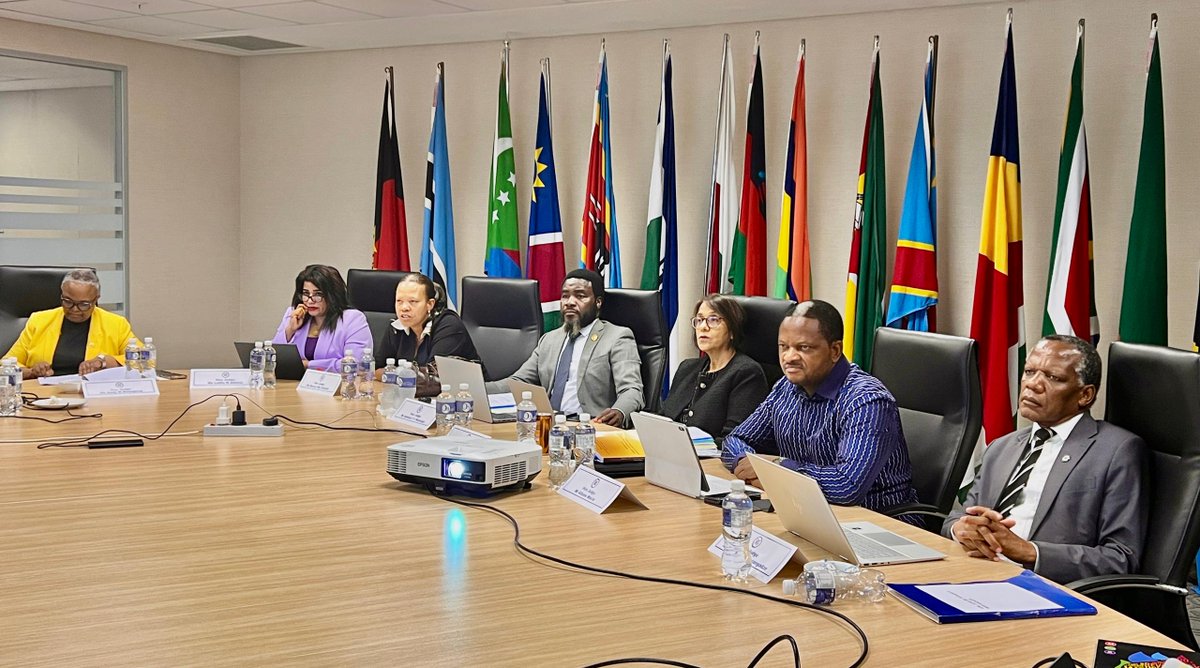 SADC_News's tweet image. #SADC Administrative Tribunal convened plenary meeting on 13-17 April 2026 to review &amp;amp; finalise SADCAT Rules of Procedure, with the objective of strengthening Tribunal’s procedural framework &amp;amp; enhancing efficiency &amp;amp; consistency of its operations @EliasMagosi @sardcnet @DIRCO_ZA