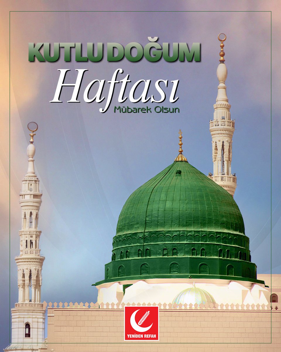 Kutlu Doğum Haftası; Peygamber Efendimiz’in (s.a.v) rehberliğinde daha adil, huzurlu ve yaşanabilir bir dünyanın mümkün olduğunu hatırlama vesilesidir.

Bu anlayışla, hakkın, adaletin ve güzel ahlakın hakim olduğu bir düzen için kararlılıkla çalışmaya devam edeceğiz.

Kutlu Doğum