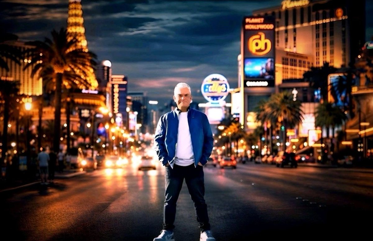 chris_neto's tweet image. ✨️ Meet me at the 2026 @NABShow this week… or at least my Jaywalking AI-generated twin who already beat me there 👋😄

If you’re heading to Las Vegas for NAB, let’s connect ✨️ 
#NAB2026 #AVTweeps #Audiovisual #Broadcast #ProAV #business #Vegas #LasVegas #NABshow