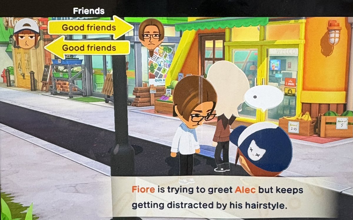 Alec and Fiore tomodachi life shenanigans