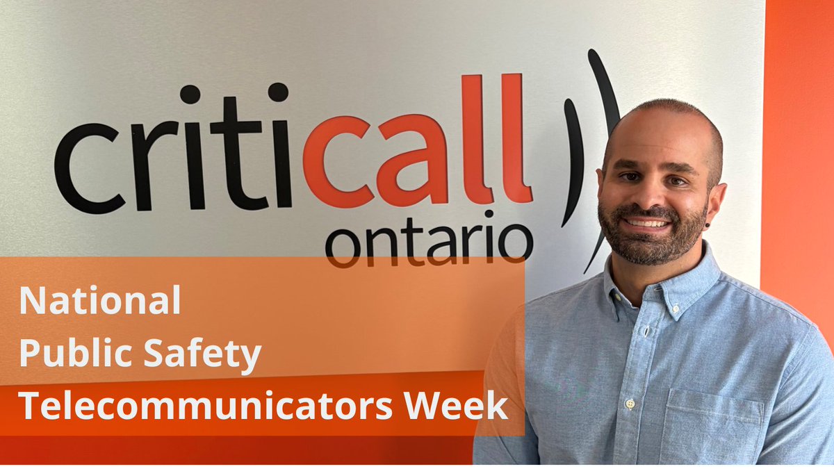 CritiCallON's tweet photo. The Telecommunicator Award is peer nominated. Fellow Call Agents commented on this year's recipient Mike Parente (pictured):
~ He prioritizes safety in every decision
~ He has a strong commitment to operational excellence
~ He has a calming presence
#NPSTW https://t.co/KChYXfWyXw