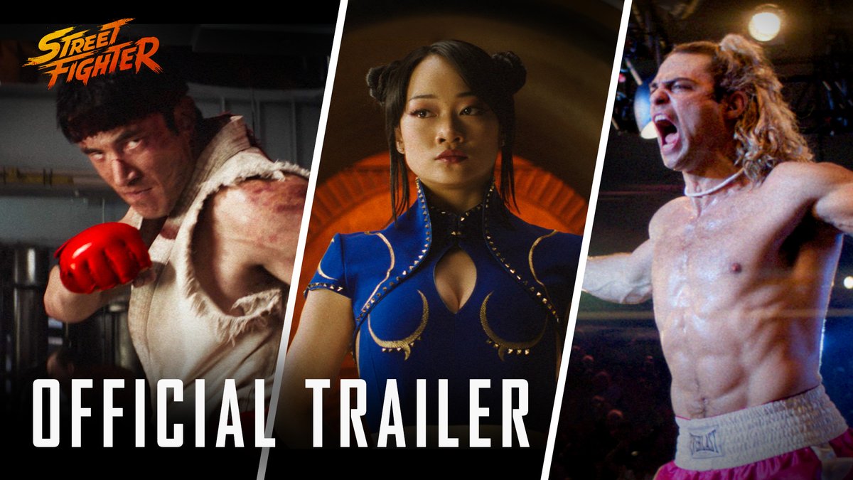 FIGHT! Watch the Official Trailer for Street Fighter, hitting theaters everywhere October 16. htt...