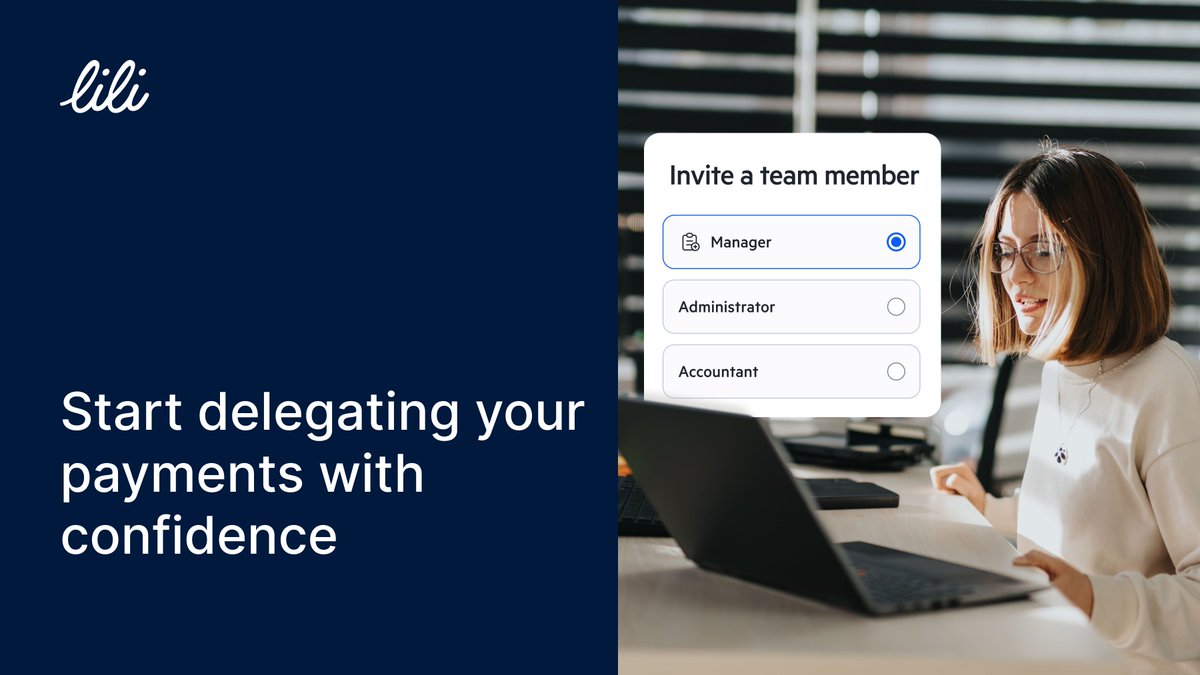 Lili - Powering your business growth tweet media