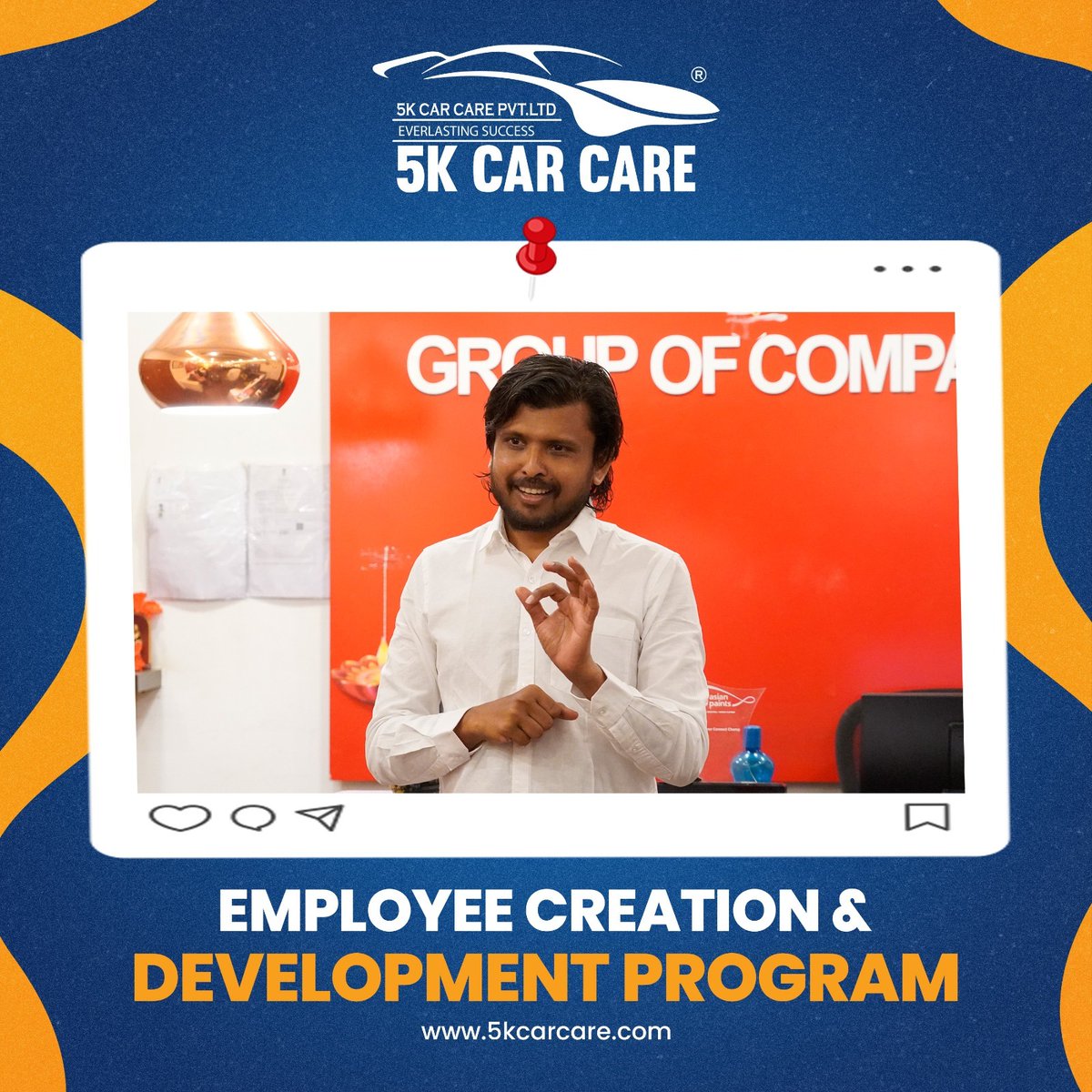 KarthickkumarC1's tweet image. 🚀 At 5K Car Care, we build careers by empowering individuals with skills, training, and real-world expertise to grow into confident leaders. 💼✨
#5KCarCare #LeadershipDevelopment #EmployeeGrowth #SkillDevelopment #FutureLeaders #CareerGrowth #SuccessMindset #ProfessionalGrowth