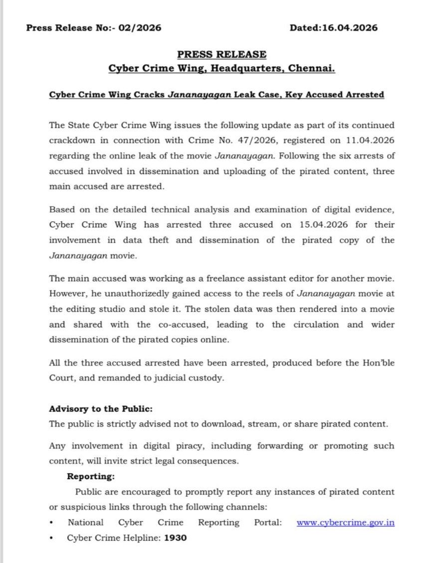 G Dhananjheyan tweet media